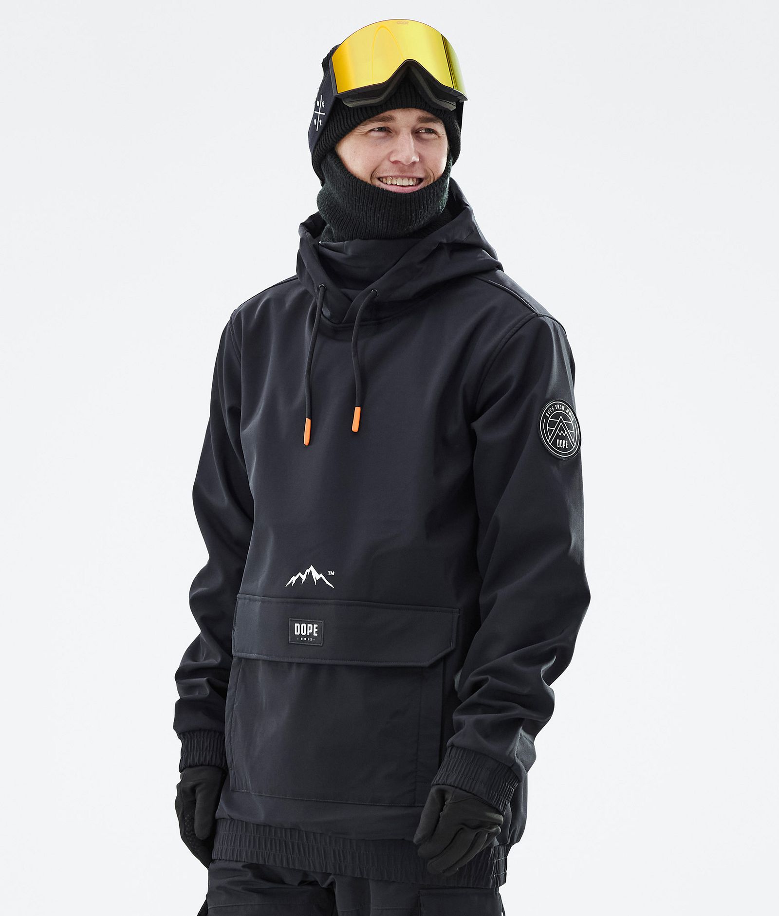 Wylie Kurtka Snowboardowa Mężczyźni Patch Black, Zdjęcie 1 z 9