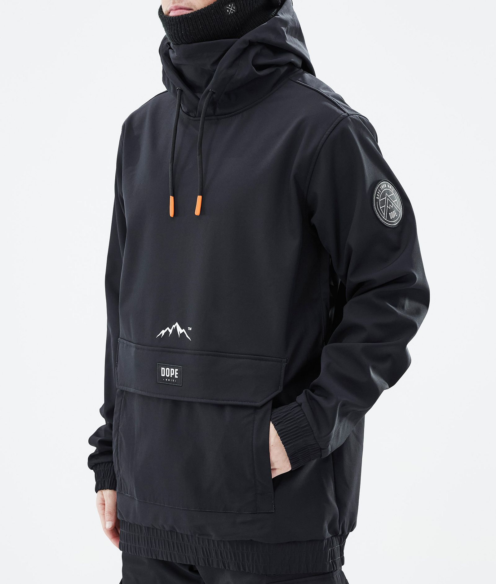 Wylie Kurtka Snowboardowa Mężczyźni Patch Black, Zdjęcie 8 z 9