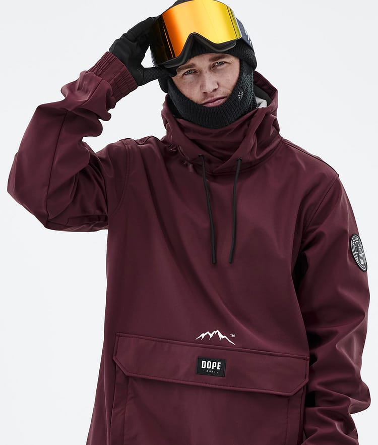 Wylie Bunda na Snowboard Pánské Patch Burgundy, Obrázek 2 z 10