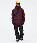 Wylie Kurtka Snowboardowa Mężczyźni Patch Burgundy, Zdjęcie 3 z 10