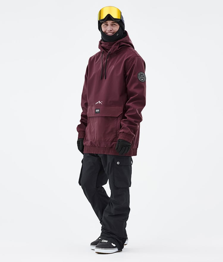 Wylie Bunda na Snowboard Pánské Patch Burgundy, Obrázek 4 z 10