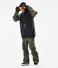 Wylie Kurtka Snowboardowa Mężczyźni Patch Black/Olive Green, Zdjęcie 4 z 10