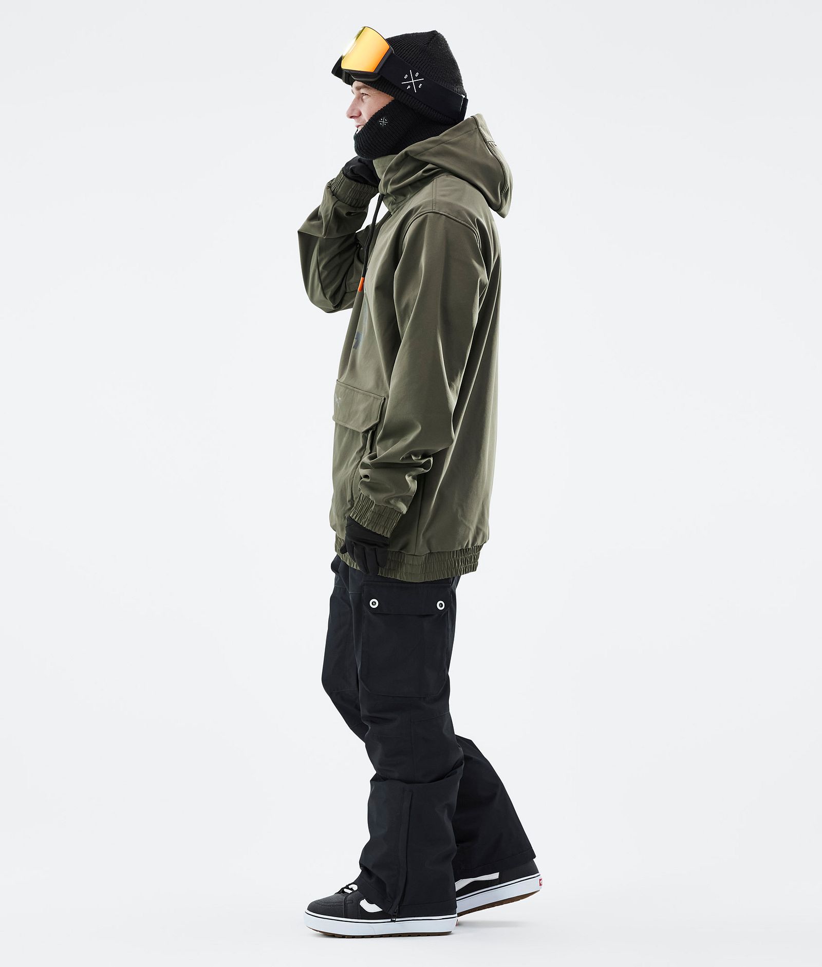 Wylie Kurtka Snowboardowa Mężczyźni OG Olive Green, Zdjęcie 4 z 9