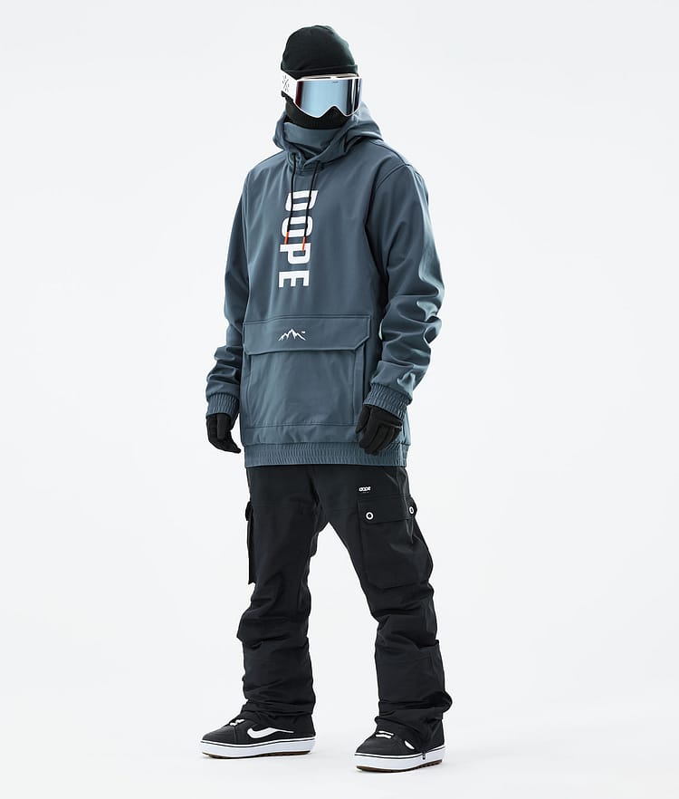 Wylie Snowboardjacka Herr OG Metal Blue, Bild 4 av 10