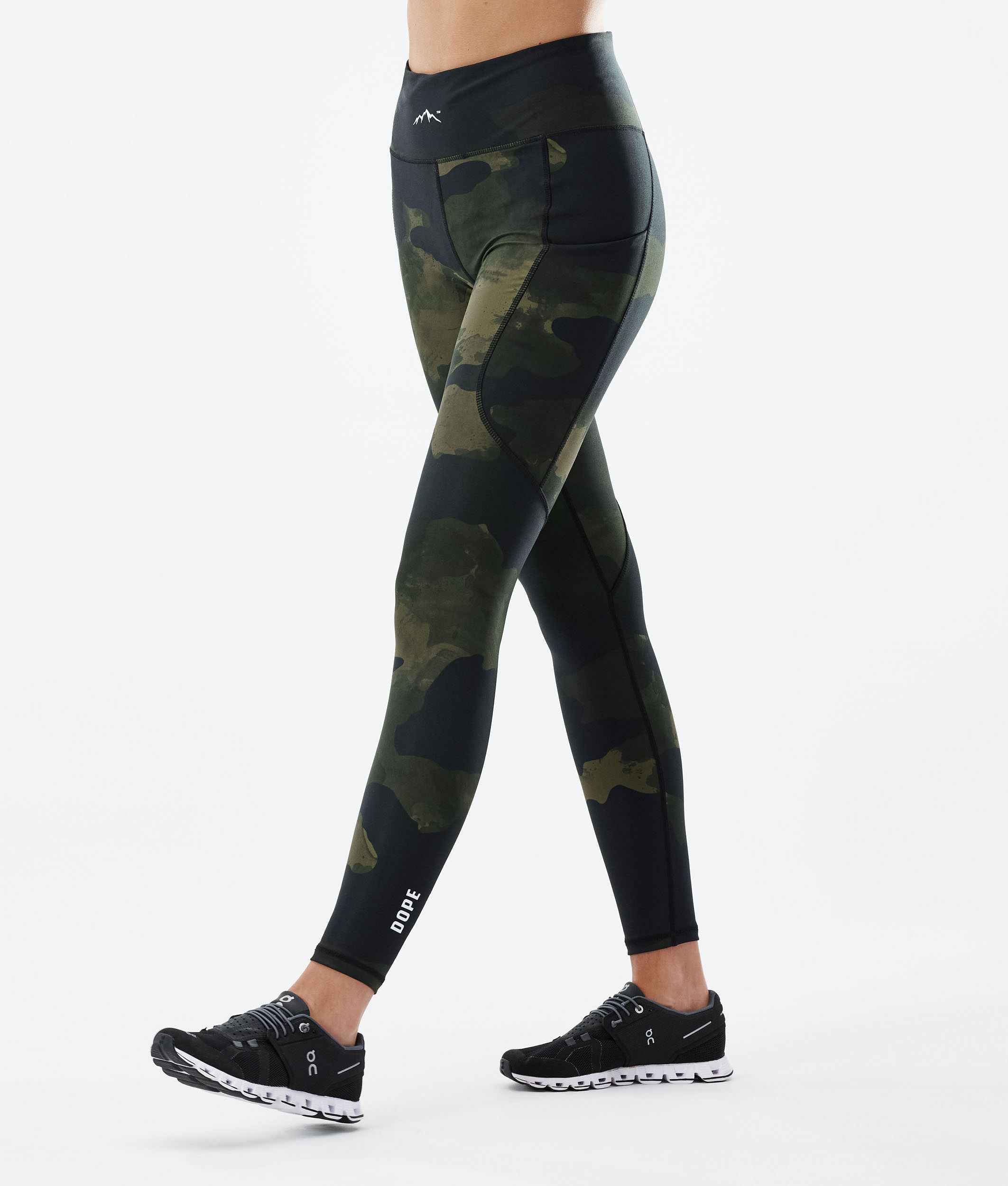 Dope Lofty Tech 2022 Women s Leggings Green Camo