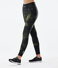 Lofty Tech 2022 Leggings Dames Green Camo, Afbeelding 1 van 8