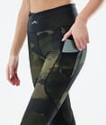 Lofty Tech 2022 Leggings Dam Green Camo, Bild 5 av 8