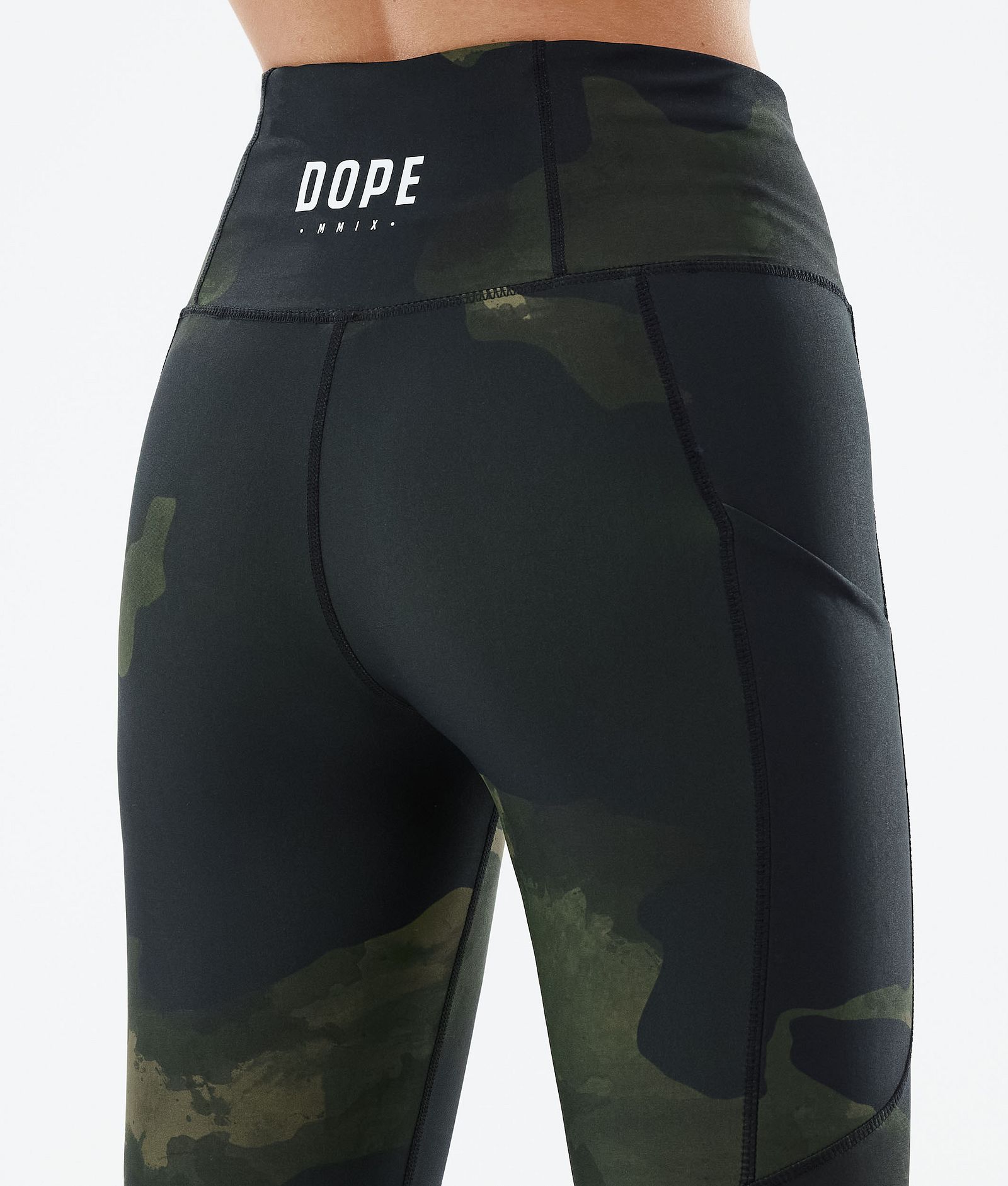 Lofty Tech 2022 Leggings Femme Green Camo, Image 7 sur 8