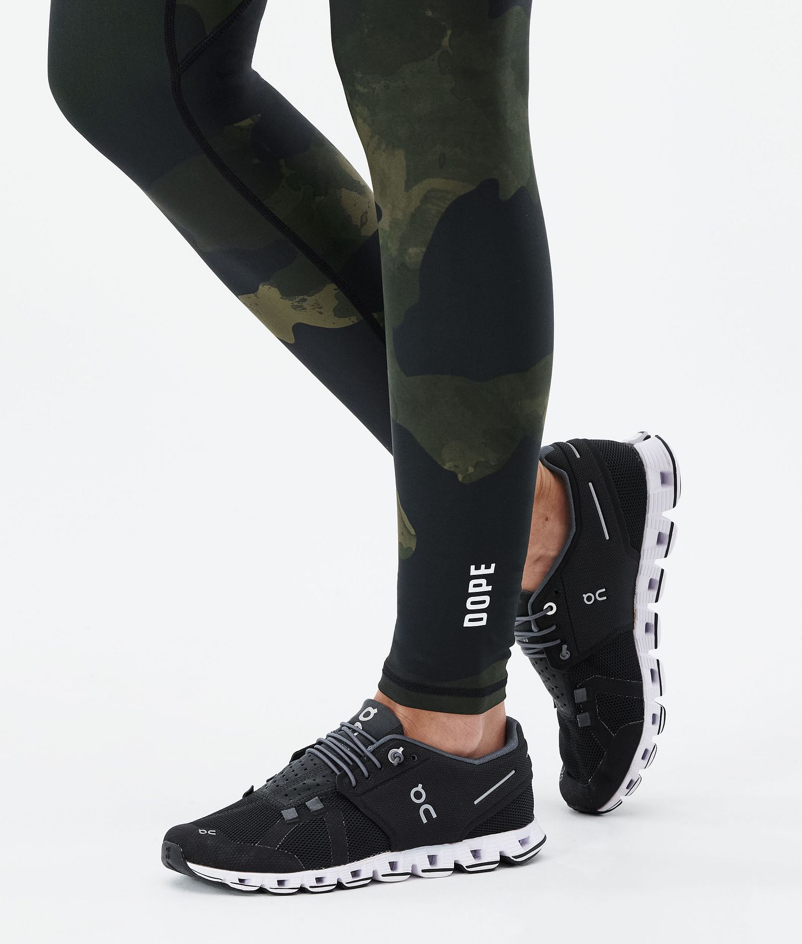 Lofty Tech 2022 Leggings Dam Green Camo, Bild 8 av 8