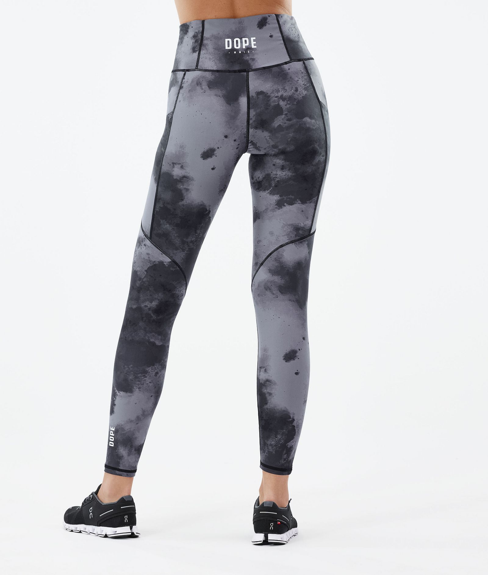 Lofty Tech Leggings Women Black Batik, Image 2 of 8