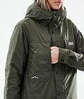 Insulated W Midlayer Jas Outdoor Dames Olive Green, Afbeelding 9 van 10