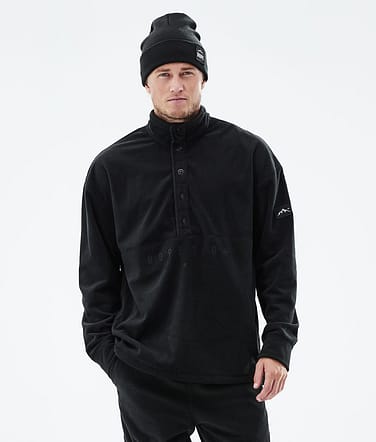 Comfy 2021 Sweter Polarowy Mężczyźni Black