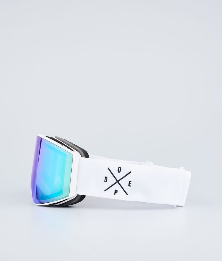 Sight 2021 Ski Goggles White/Green Mirror, Image 5 of 6