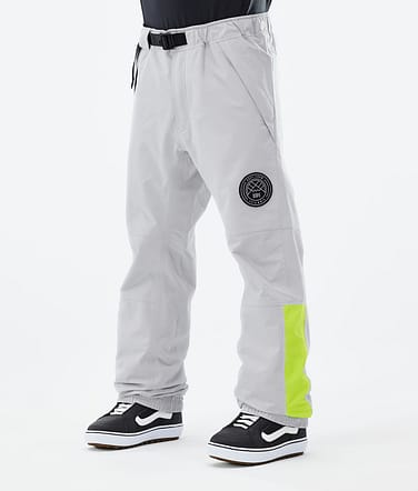 Blizzard LE Snowboard Pants Men Limited Edition Stripe Light Grey Renewed