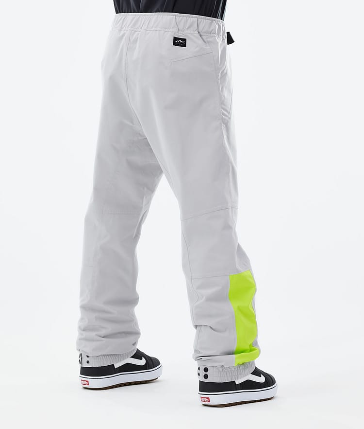 Blizzard LE Snowboard Pants Men Limited Edition Stripe Light Grey Renewed, Image 3 of 4