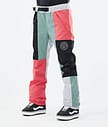 Dope Blizzard LE W Pantalones Snowboard Mujer Limited Edition Patchwork Coral