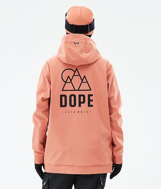 Dope Yeti W 21 Chaqueta Snowboard Mujer Rise Peach