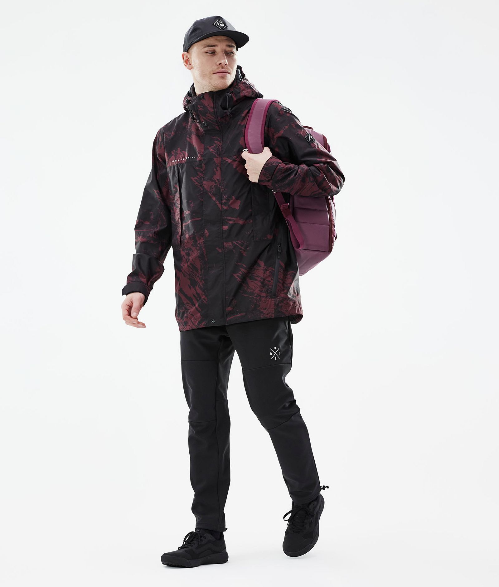 Ranger Light Veste Randonnée Homme Paint Burgundy, Image 3 sur 10