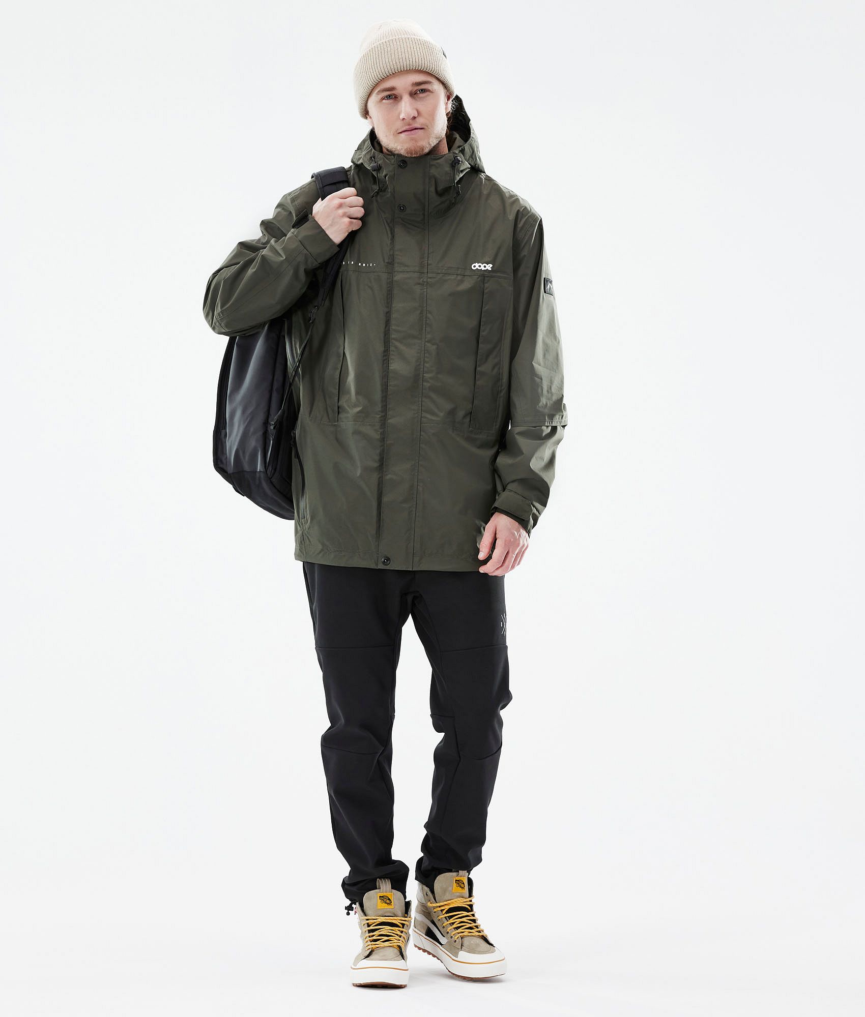 Green anorak mens best sale