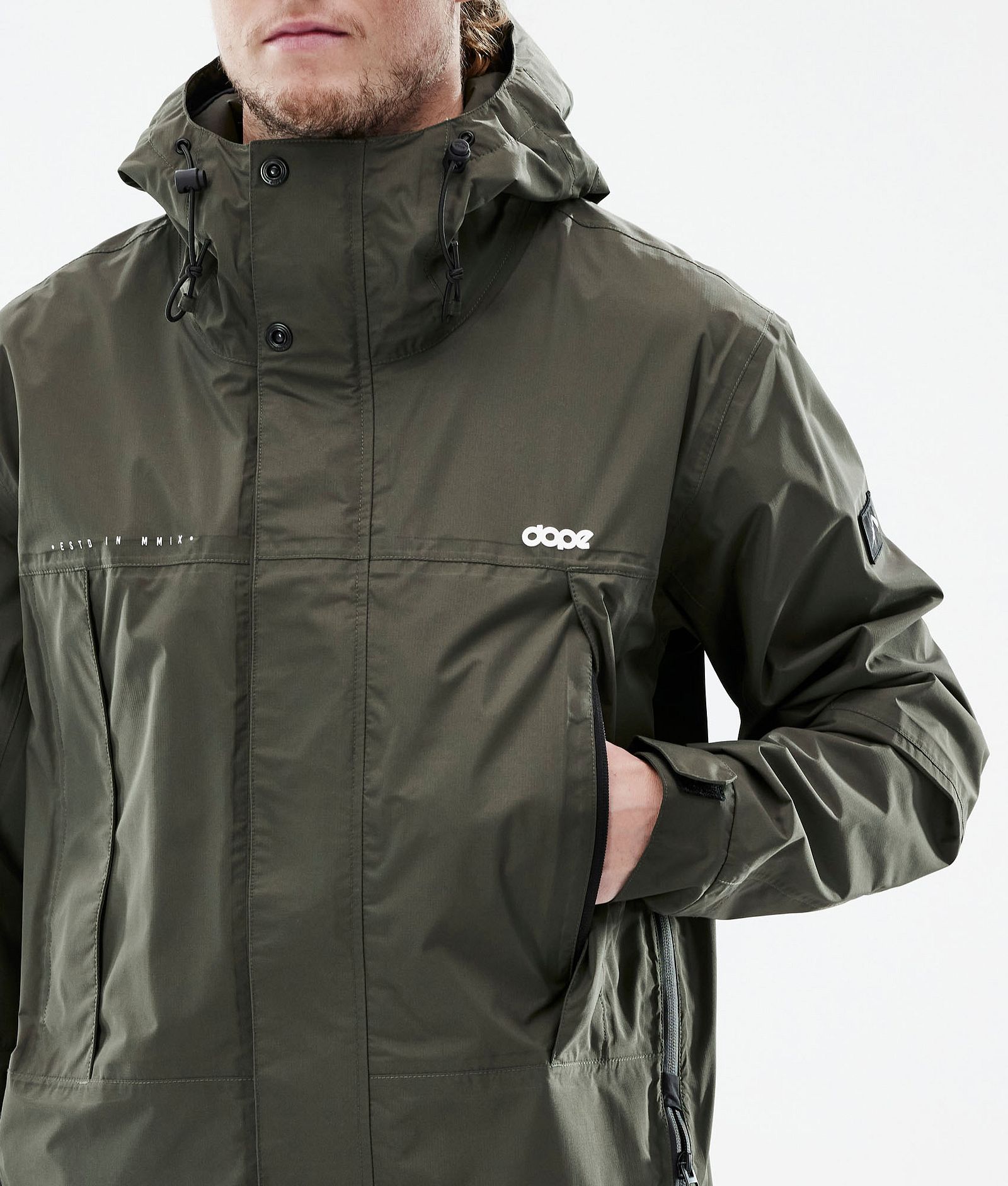 Ranger Light Outdoor Jacket Men Olive Green, Image 9 of 10