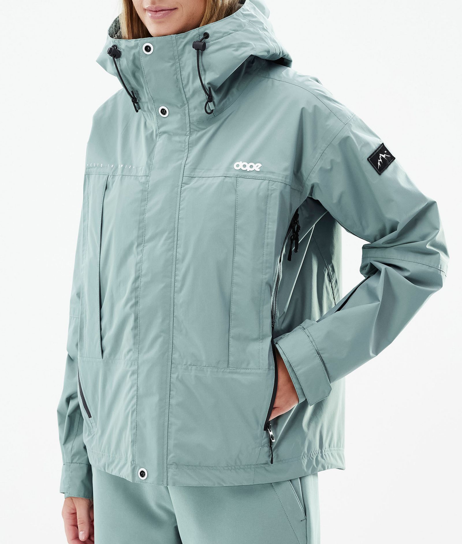 Ranger Light W Outdoor Jacket Women Faded Green, Image 8 of 10