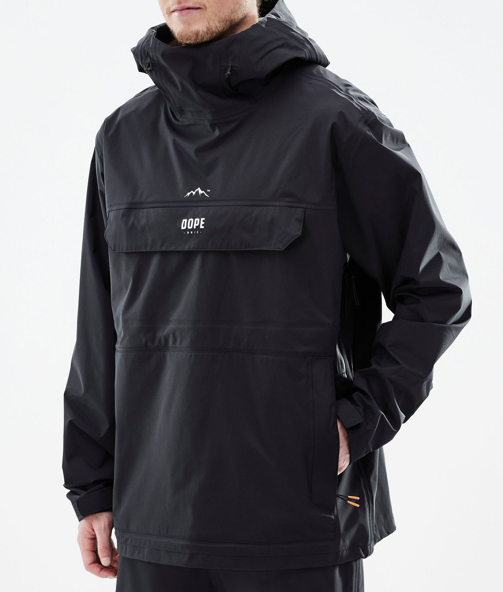 Downpour Rain Jacket Men Black, Image 9 of 10