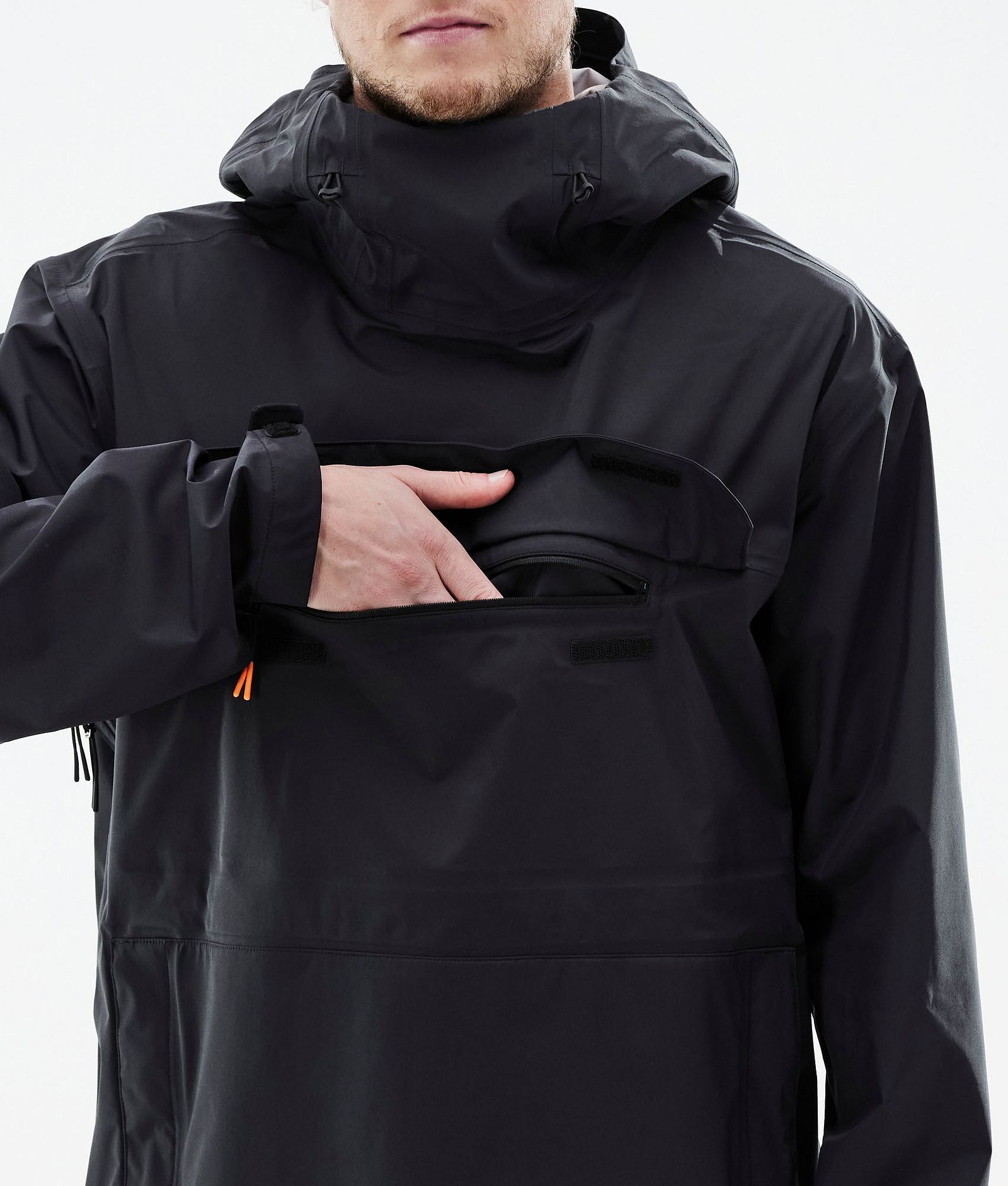 Downpour Rain Jacket Men Black, Image 10 of 10