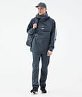 Downpour Rain Jacket Men Metal Blue, Image 3 of 10