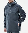 Downpour Rain Jacket Men Metal Blue, Image 9 of 10