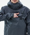 Downpour Rain Jacket Men Metal Blue, Image 10 of 10