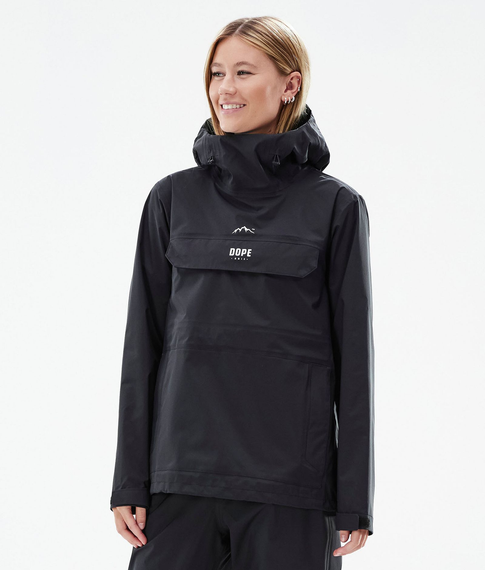 Downpour W Rain Jacket Women Black, Image 1 of 10