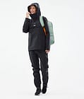 Downpour W Regnjakke Dame Black, Billede 3 af 10