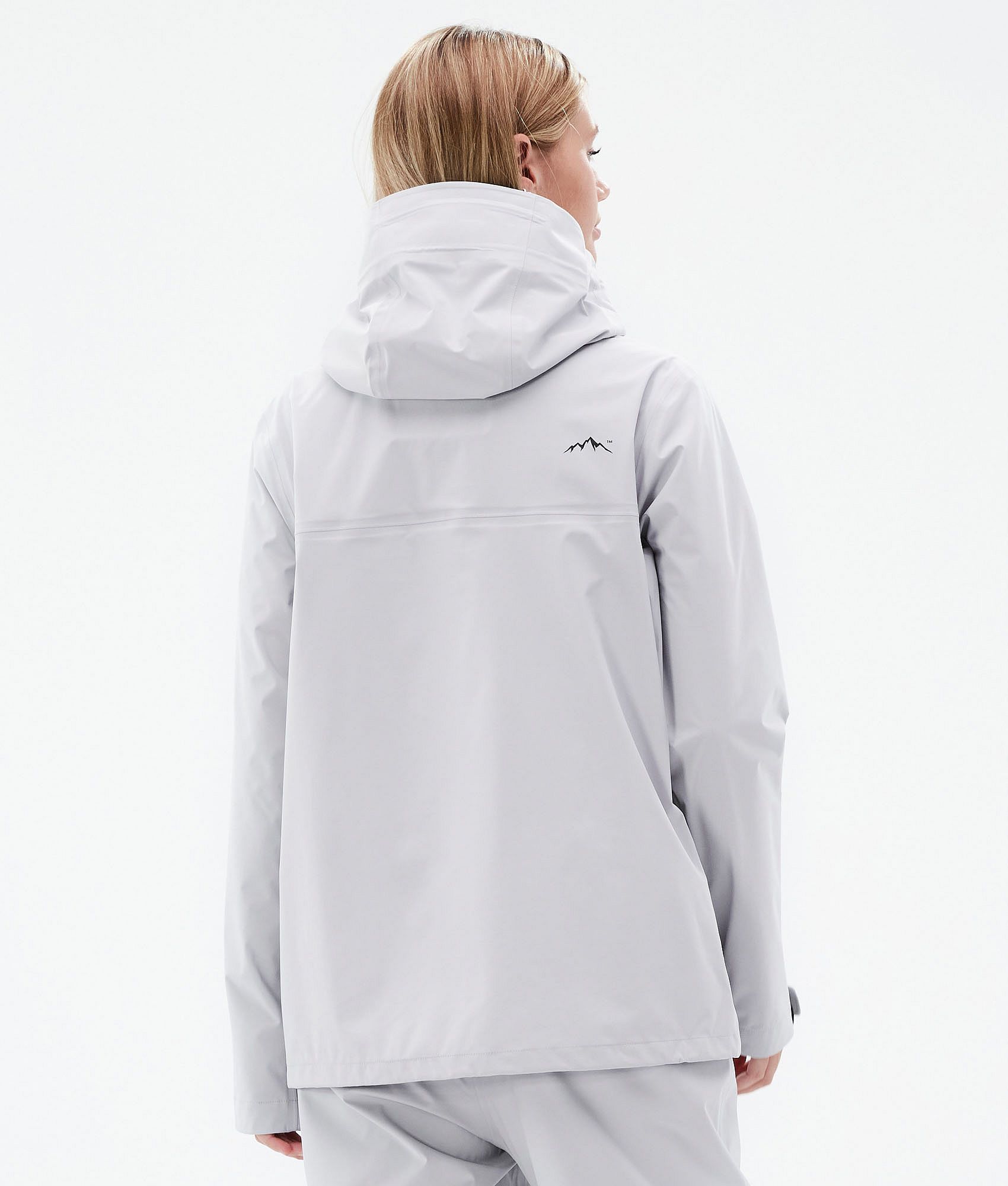 Light grey rain jacket on sale