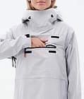 Downpour W Regenjacke Damen Light Grey, Bild 10 von 10