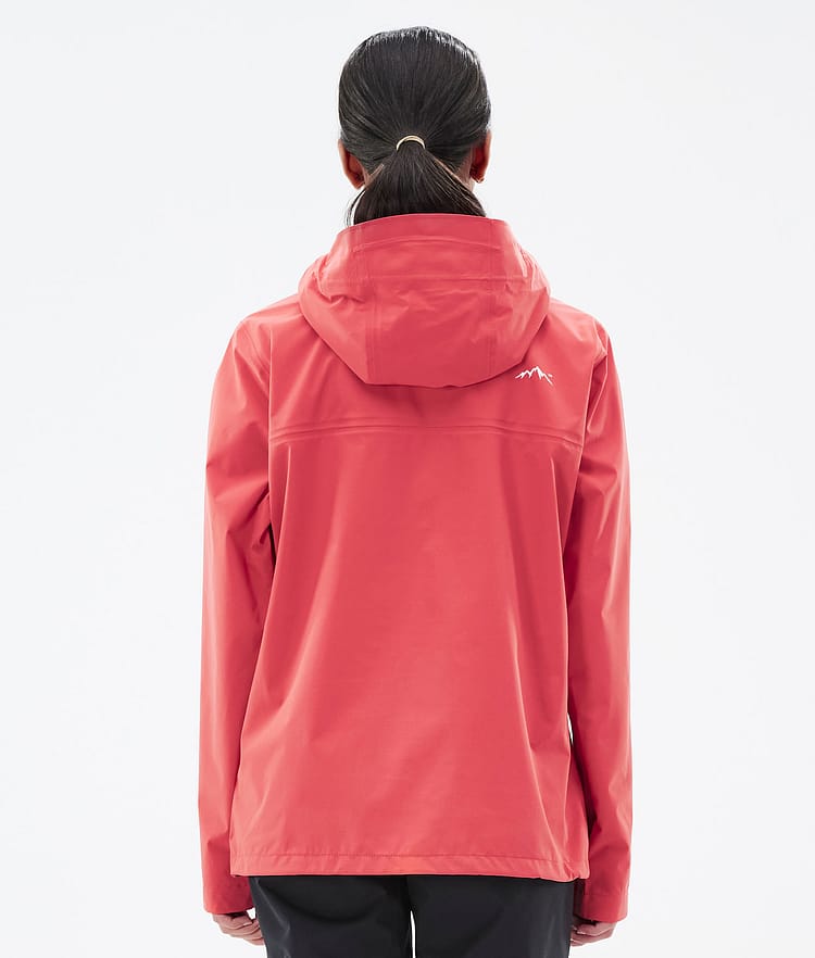 Downpour W Regenjacke Damen Coral, Bild 7 von 9