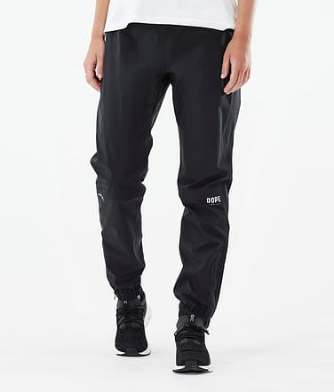 Downpour W Pantalon de pluie Femme Black