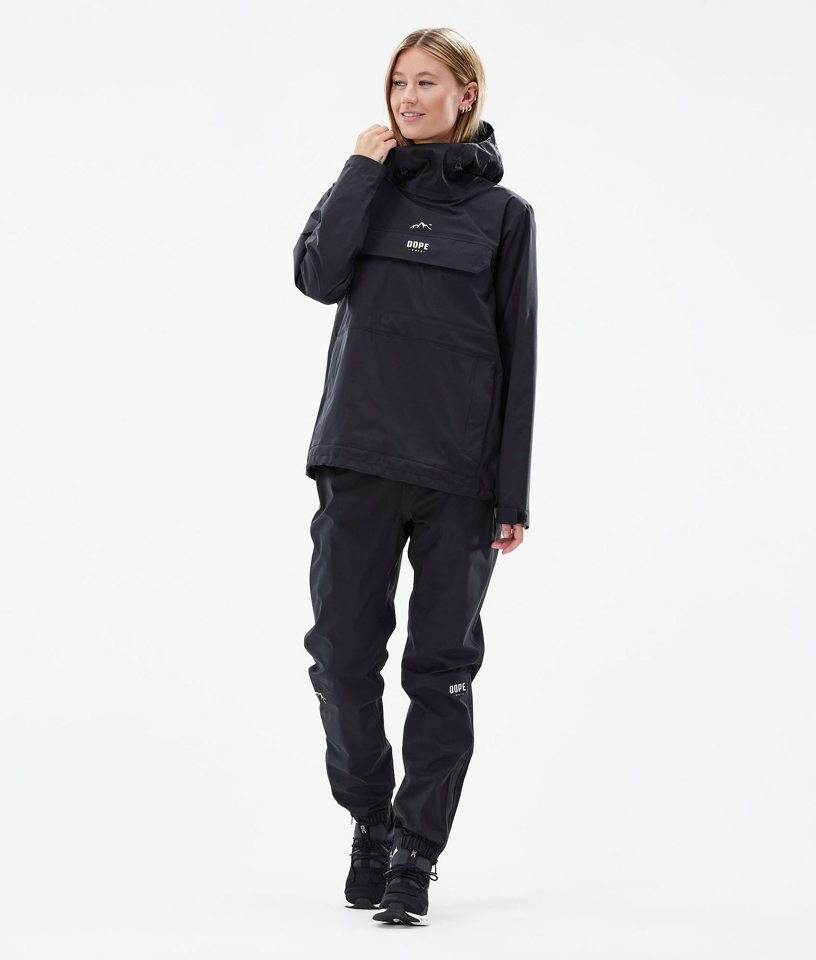 Downpour W Pantalones Impermeables Mujer Black, Imagen 3 de 10