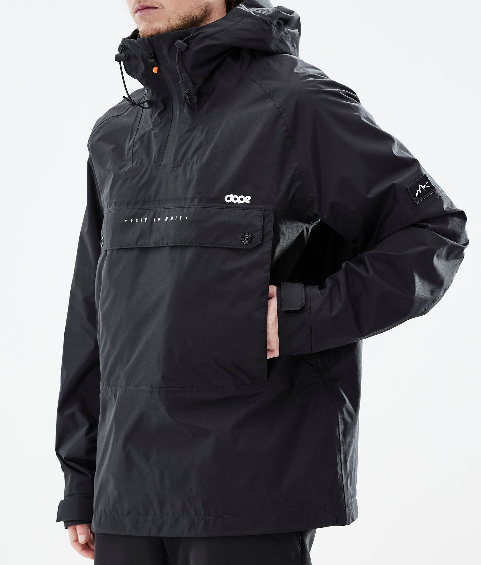 Hiker Light Outdoorová Bunda Pánské Black, Obrázek 8 z 9