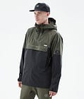 Hiker Light Outdoor Jas Heren Olive Green/Black, Afbeelding 1 van 9