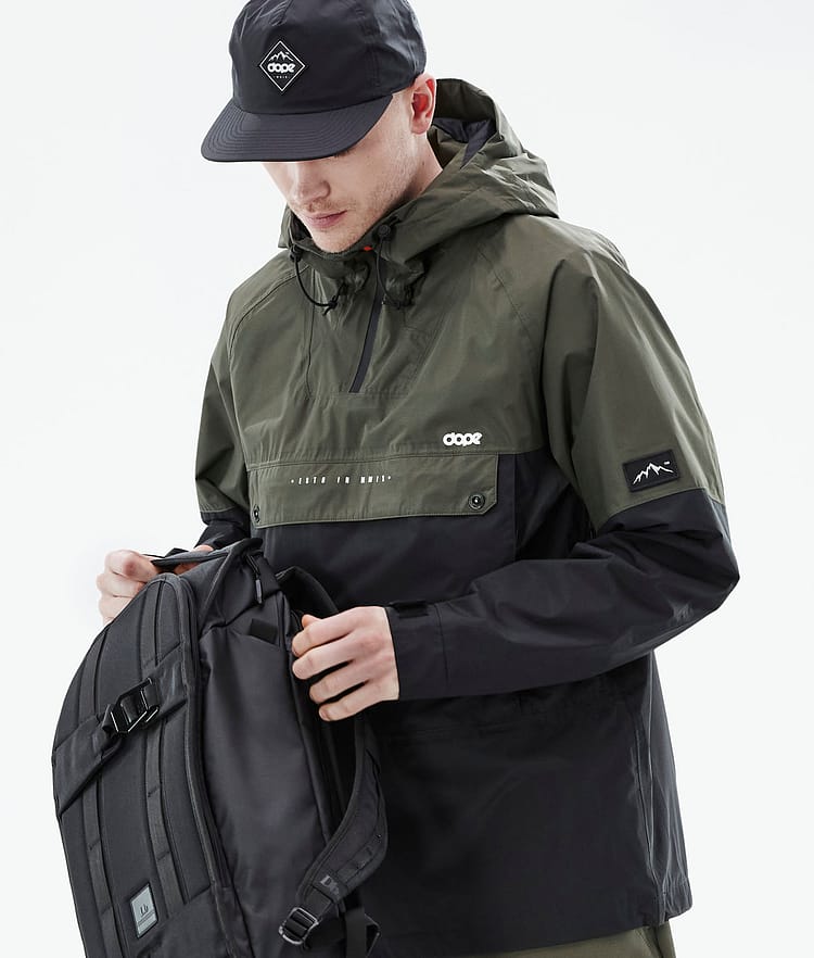 Hiker Light Outdoor Jacket Men Olive Green/Black, Image 2 of 9