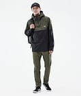 Hiker Light Outdoorjacke Herren Olive Green/Black Renewed, Bild 3 von 9