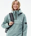 Hiker Light W Jakke Dame Faded Green, Billede 2 af 9