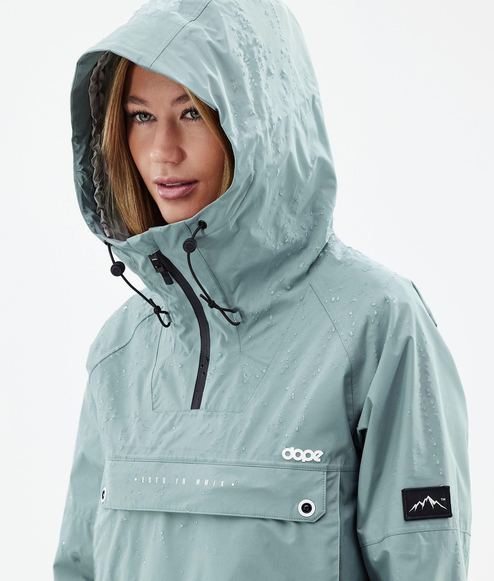 Dope Hiker Light W Outdoor Jacket Women Faded Green Dopesnow UK