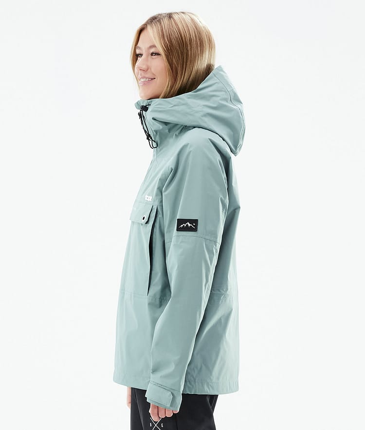 Hiker Light W Outdoor Jacket Women Faded Green, Image 6 of 9