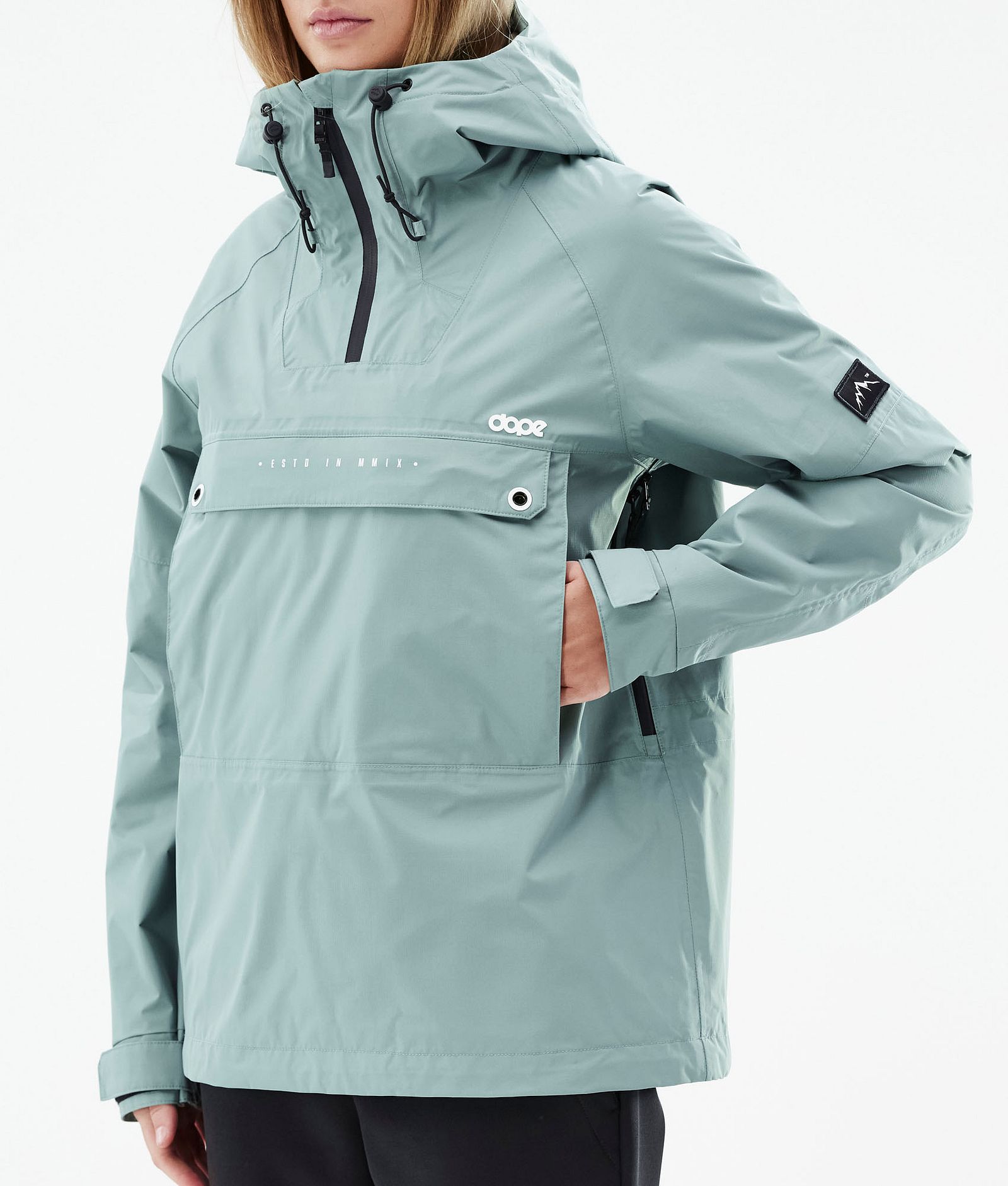 Hiker Light W Outdoor Jacket Women Faded Green, Image 8 of 9