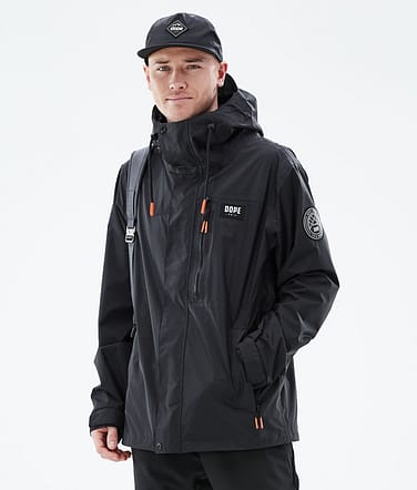 Blizzard Light Full Zip Outdoor Jacket Men Black