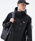 Blizzard Light Full Zip Outdoorová Bunda Pánské Black, Obrázek 2 z 9