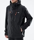 Blizzard Light Full Zip Outdoorová Bunda Pánské Black, Obrázek 7 z 9