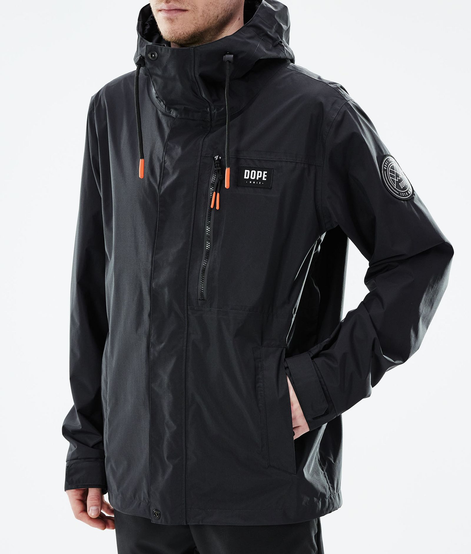 Blizzard Light Full Zip Outdoor Jacket Men Black, Image 7 of 9