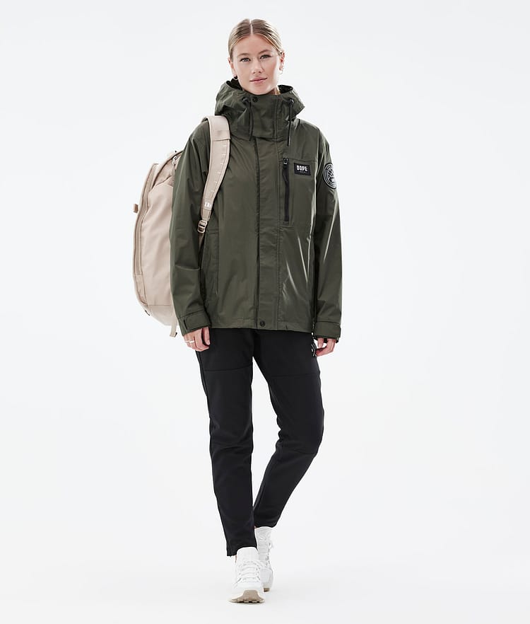 Blizzard Light W Full Zip Kurtka Kobiety Olive Green, Zdjęcie 3 z 10